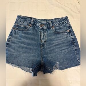 American Eagle stretch jean shorts size 4